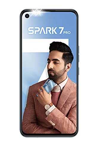 Tecno Spark 7 Pro (Alps Blue, 4Gb Ram 64Gb Storage)
