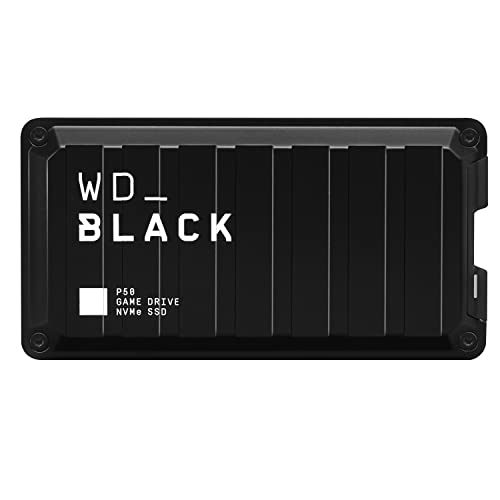 Western Digital Wd_Black P50 Game Drive Ssd 1Tb, 2000Mb/S R, Usb 3.2 Gen 2X2, For Ps4, X Box, Pc & Mac, 5Y Warranty